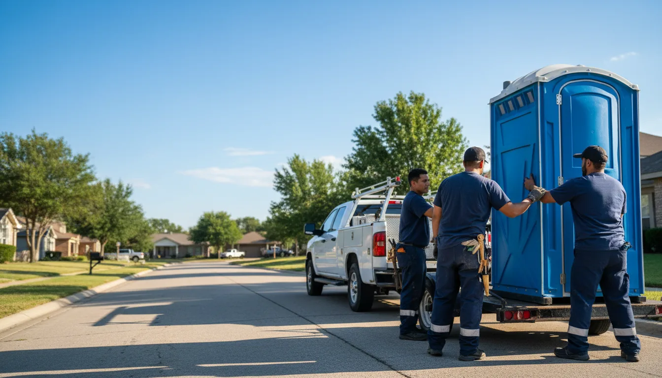 Portable Toilet Rental in Fultondale, AL near me